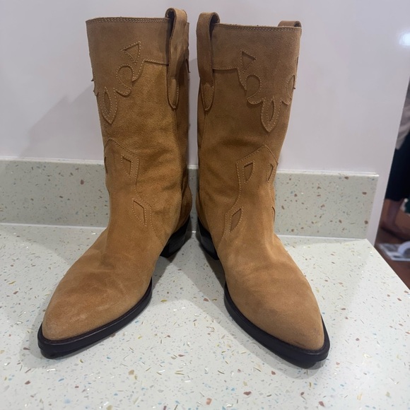 Tuckernuck Toral Tan Serajje Anteado Nuez Spay Fire Marr Boots - Picture 4 of 11